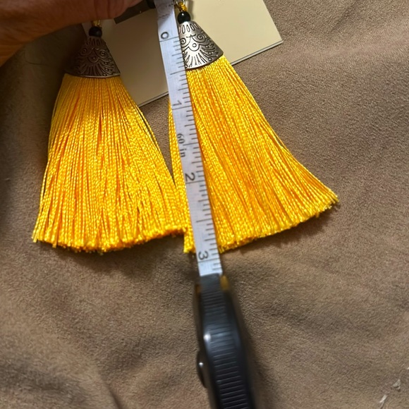 Boho Tassel 3” Earrings Brand New - Picture 4 of 4